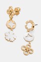 Tory Burch kolczyki Kira Clover Linear złoty 164635.700
