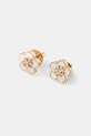 Tory Burch kolczyki Kira Flower Stud złoty 157351.700