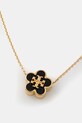 Аксессуары Позолоченное колье Tory Burch Kira Enamel Flower 147287.720 золотой