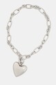 Колие Aldo HEARTCHAIN сребърен HEARTCHAIN.973