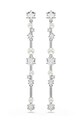 Swarovski cercei CONSTELLA Cristal Swarovski argintiu 5705614