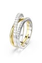 Swarovski inel HYPERBOLA 5714163 aur SS25