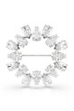 Swarovski brosa MATRIX Cristal Swarovski argintiu 5714646