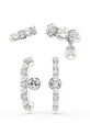 Swarovski cercei si manșete MATRIX 4-pack zirconiu cubic argintiu 5691715
