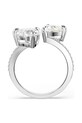 Swarovski inel MESMERA argintiu 5705592