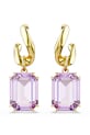 Swarovski kolczyki MILLENIA kryształ Swarovskiego fioletowy 5694784