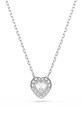 Κολιέ και σκουλαρίκια Swarovski Ariana Grande x Swarovski ασημί 5720849