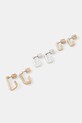 Σκουλαρίκια AllSaints 3-pack 3-pack χρυσαφί 37514757MUL969