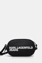 Kabelka Karl Lagerfeld Jeans imitácia kože čierna A2W30249