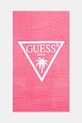 Guess ręcznik bawełniany różowy E5GZ14.SG00P