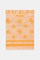 Βαμβακερή πετσέτα Guess E5GZ08.SG00P πορτοκαλί SS25