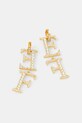 Elisabetta Franchi cercei zirconiu cubic aur OR17K52E2