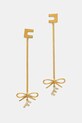 Elisabetta Franchi cercei zirconiu cubic aur OR49A52E2