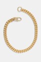 HATTON LABS bransoletka pozłacana Classic Cuban Bracelet M srebro żółty HL.W4.359.GL