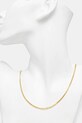 Accessories HATTON LABS silver necklace Classic Cuban Chain S HL.W4.383.GL yellow