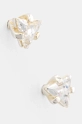 Ασημένια σκουλαρίκια HATTON LABS Triangle Earrings ασήμι λευκό HL.S5.653.01