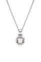 Swarovski colier BIRTHSTONE argintiu 5652044