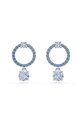 Náušnice Swarovski krystal Swarovski modrá 5723563