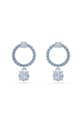 Сережки Swarovski кристалл Swarovski голубой 5723563
