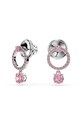 Náušnice Swarovski 5723565 růžová SS25