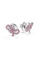 Doplňky Náušnice Swarovski 5723557 růžová
