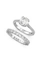 Sada prstýnků Swarovski STILLA 2-pack 2-pack stříbrná 5649213