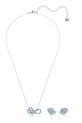 Swarovski colier si cercei 5723554 argintiu SS25