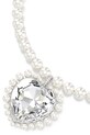 Accesorii Swarovski colier Ariana Grande x Swarovski 5720858 argintiu