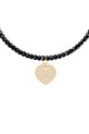 Náhrdelník Lilou stříbro černá A03/MARKET/ANS/330