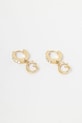 Náušnice Guess HUGGIE ME zlatá JUBE03.148JW