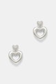 Σκουλαρίκια Guess CRAZY IN LOVE Συσκευασία Δώρου ροζ JUBE05.209JW