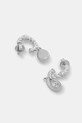 Akcesoria Guess kolczyki 4G LIGHT JUBE05.243JW srebrny