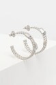 Сережки Guess 4G LIGHT циркон серебрянный JUBE05.245JW