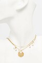 Akcesoria Guess naszyjnik SEASHELL JUBN05.129JW złoty