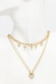 Akcesoria Guess naszyjnik CRAZY IN LOVE JUBN05.208JW złoty