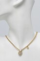 Doplnky Náhrdelník Guess CRAZY IN LOVE JUBN05.212JW zlatá