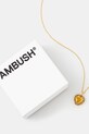 Accesorii AMBUSH colier de argint Heart Class Ring Charm Necklace 12114803 aur