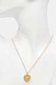 Ασημένιο κολιέ AMBUSH Heart Class Ring Charm Necklace χρυσαφί 12114803