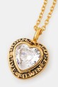 Сребърно колие AMBUSH Heart Class Ring Charm Necklace 12114803 злато SS25