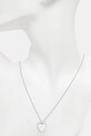AMBUSH naszyjnik srebrny Pearl Heart Charm Necklace srebrny 12115241