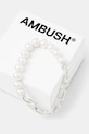 Strieborný náramok AMBUSH Pearl Padlock Bracelet strieborná 12115260