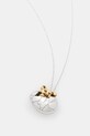 AMBUSH colier de argint Cracked Egg Charm Necklace 12115269 argintiu SS25