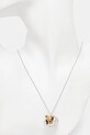 AMBUSH colier de argint Cracked Egg Charm Necklace argintiu 12115269