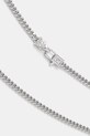 Серебряное колье Tom Wood Curb Chain M 100264 серебрянный SS25
