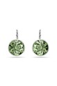 Swarovski fülbevaló cirkónia zöld 5724291