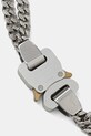 1017 ALYX 9SM collana 2x chain buckle AAUJW0219OT01 argento SS25