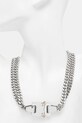 1017 ALYX 9SM collana 2x chain buckle argento AAUJW0219OT01