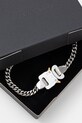 1017 ALYX 9SM collana metal buckle necklace argento AAUJW0240OT01