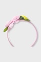 DÍVKA Dětská čelenka do vlasů Mayoral 10888.4C.Bizuteria.PPYA růžová
