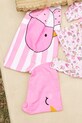 Дитячий бавовняний рушник Mayoral Newborn 9919.2T.Newborn.PPYH рожевий